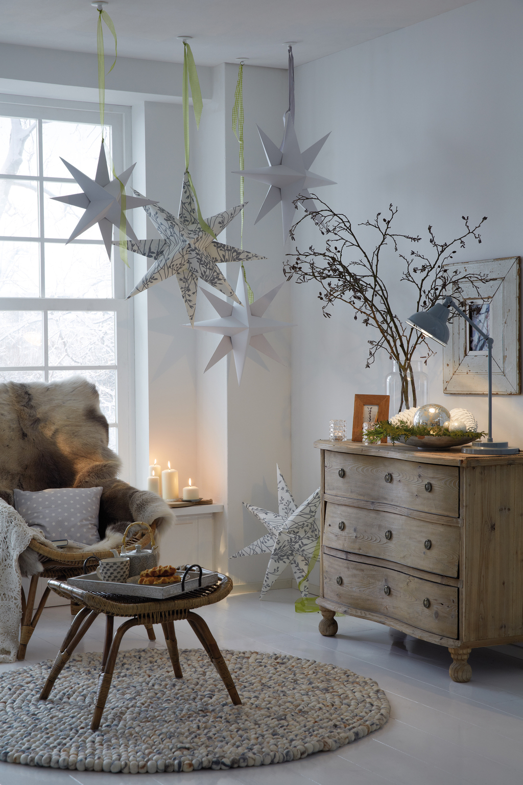 Papiersterne selber basteln