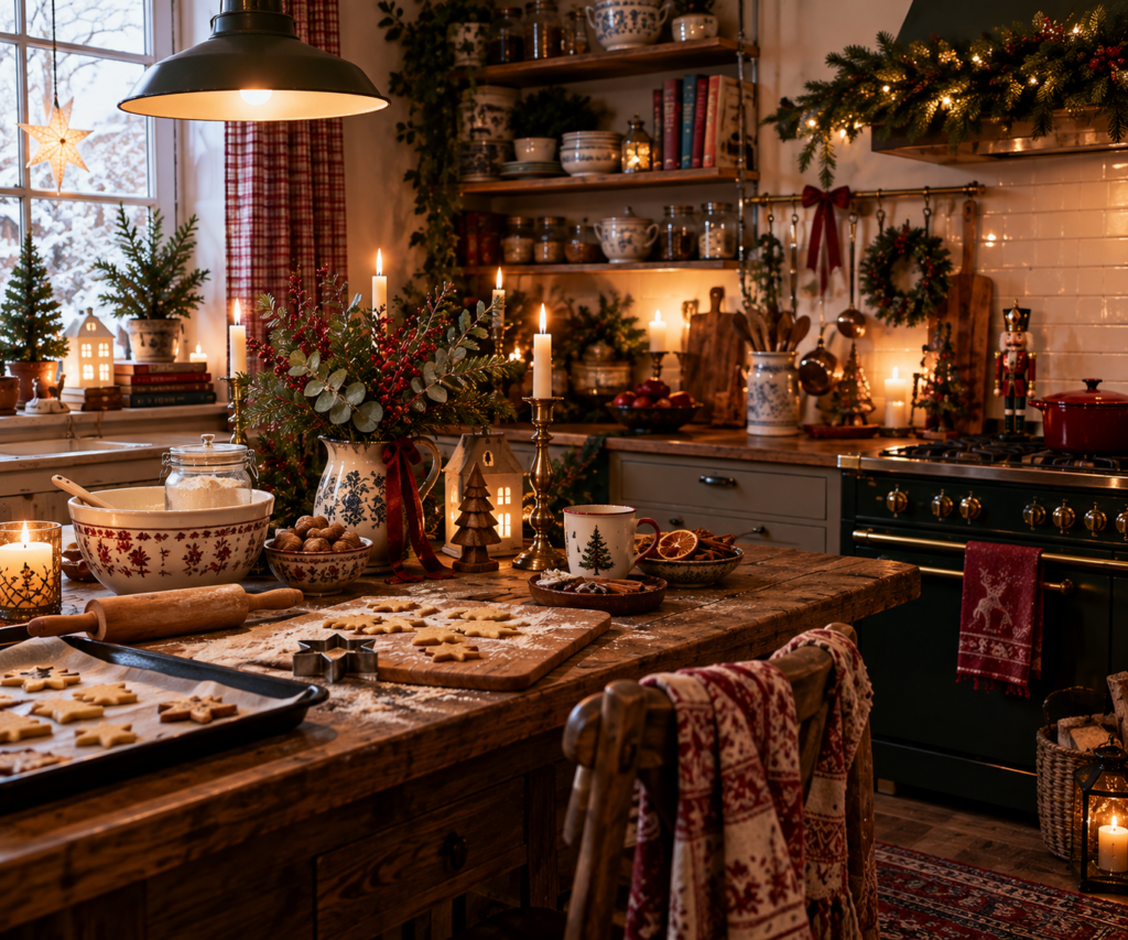 Bookish christmas Küche