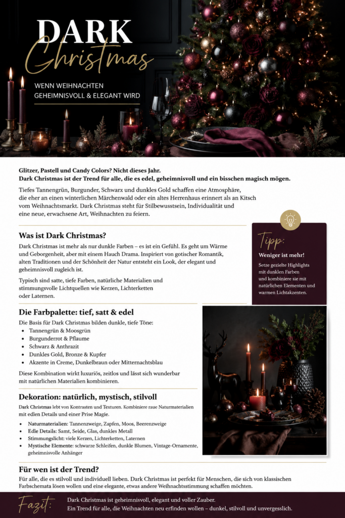 Schaubild Dark Christmas